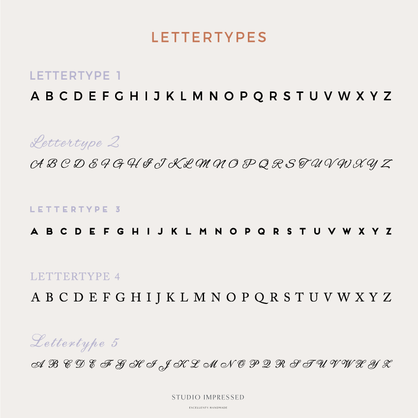 Lakstempel – Initialen